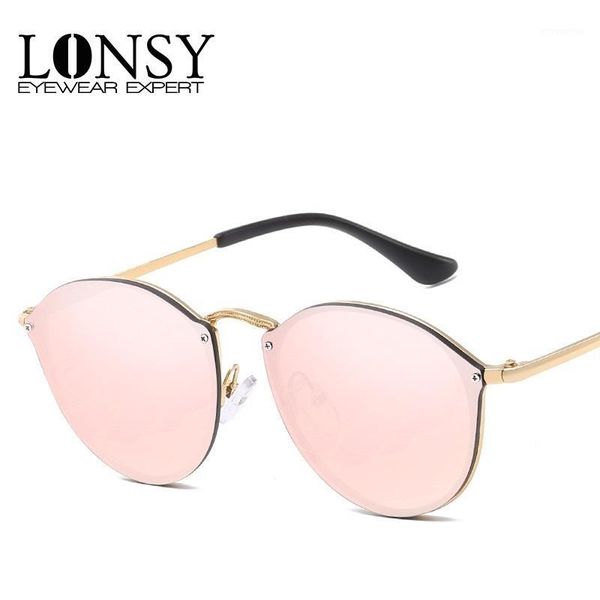 new brand designer vintage oval sunglasses women retro alloy round pink mirror sun glasses for female ladies1, White;black
new brand designer vintage oval sunglasses women retro alloy round pink mirror sun glasses for female ladies1, White;black
