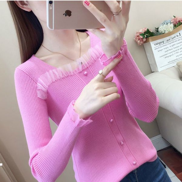 new spring 2021 retro turtleneck long-sleeve thin-sleeve shirt fitting sweater knitted or crocheted interior of women lace superior 8dbg, White;black
new spring 2021 retro turtleneck long-sleeve thin-sleeve shirt fitting sweater knitted or crocheted interior of women lace superior 8dbg, White;black