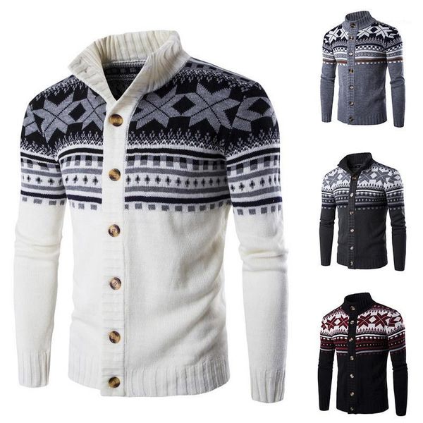 puimentiua men's snow print knitted sweater coat brand autumn male casual classic single button warm cardigan sweater clothes1, White;black
puimentiua men's snow print knitted sweater coat brand autumn male casual classic single button warm cardigan sweater clothes1, White;black