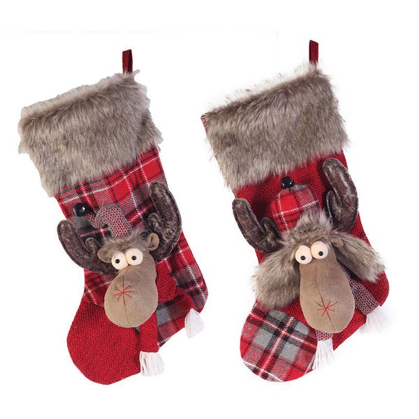 comfortable and faux christmas party accessory decorations fur fabric reindeer plush xmas stocking
comfortable and faux christmas party accessory decorations fur fabric reindeer plush xmas stocking