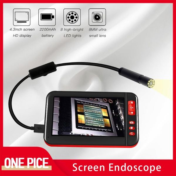cameras 8.0 mm 1080p endoscope 2mp 4.3'' screen 8 led ip67 waterproof professional borescope camera handheld car repair snake d1
cameras 8.0 mm 1080p endoscope 2mp 4.3'' screen 8 led ip67 waterproof professional borescope camera handheld car repair snake d1