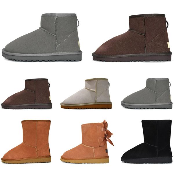women winter snow boots fashion classic ankle kneel shoes short bow fur bowtie boot booties chestnut sneakers size 36-41, Black
women winter snow boots fashion classic ankle kneel shoes short bow fur bowtie boot booties chestnut sneakers size 36-41, Black
