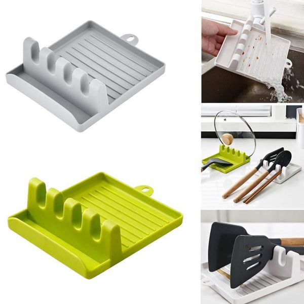 kitchen storage & organization utensil plastic spoon holders fork spatula rack organizer rest chopsticks holder non-slip spoons pad
kitchen storage & organization utensil plastic spoon holders fork spatula rack organizer rest chopsticks holder non-slip spoons pad