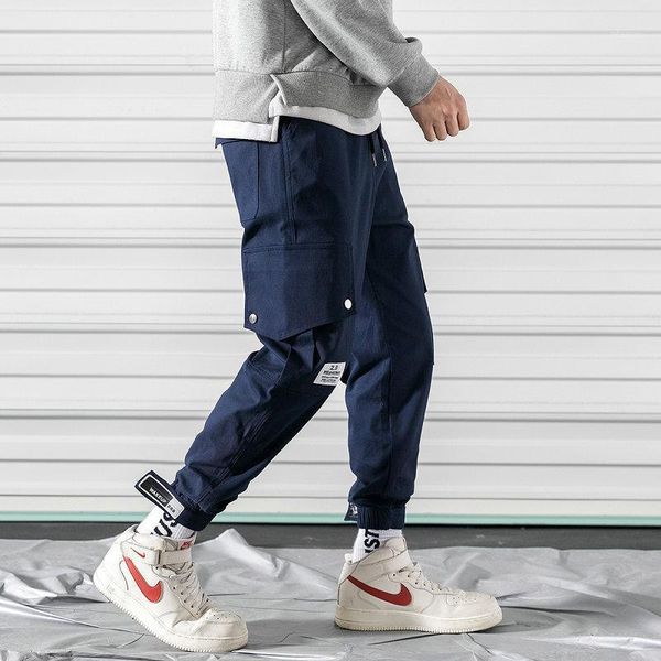 men's pants nice spring streetwear mens joggers solid cotton harem side-pocket casual cargo men1, Black
men's pants nice spring streetwear mens joggers solid cotton harem side-pocket casual cargo men1, Black