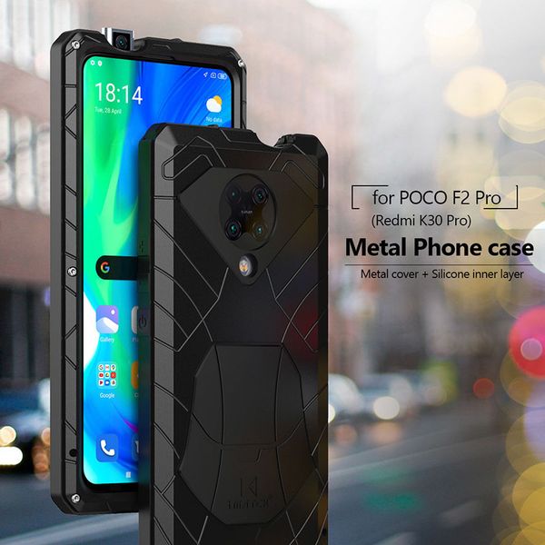 для xiaomi mi поко f2 реде k30 pro phone case жесткого алюминиевого металла heavy duty защита задней крышки с закаленным стеклом
для xiaomi mi поко f2 реде k30 pro phone case жесткого алюминиевого металла heavy duty защита задней крышки с закаленным стеклом
