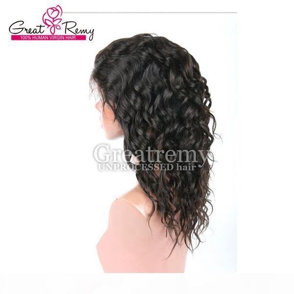 greatremy brazilian virgin human hair lace front wig natural color loose body wave human lace wigs hair products 1pc fast shipping, Black
greatremy brazilian virgin human hair lace front wig natural color loose body wave human lace wigs hair products 1pc fast shipping, Black