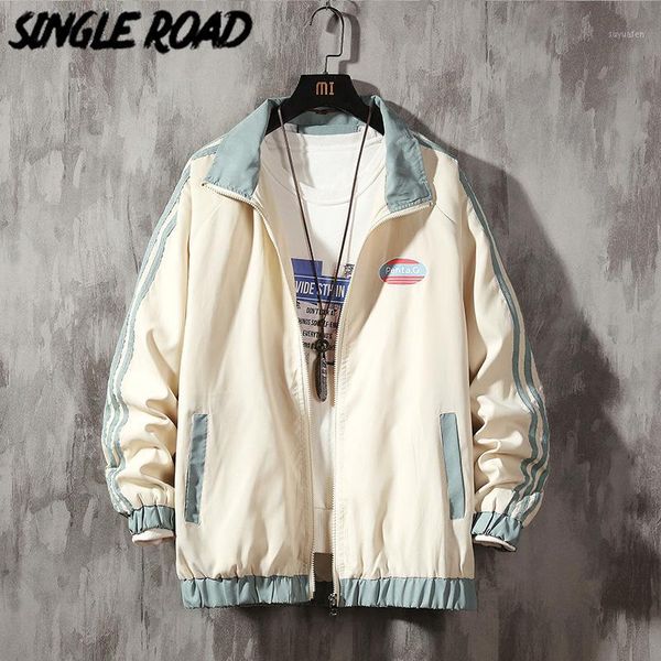 singleroad mens jacket men 2020 fashion side striped coat windbreaker hip hop harajuku japanese streetwear korean style jackets1, Black;brown
singleroad mens jacket men 2020 fashion side striped coat windbreaker hip hop harajuku japanese streetwear korean style jackets1, Black;brown