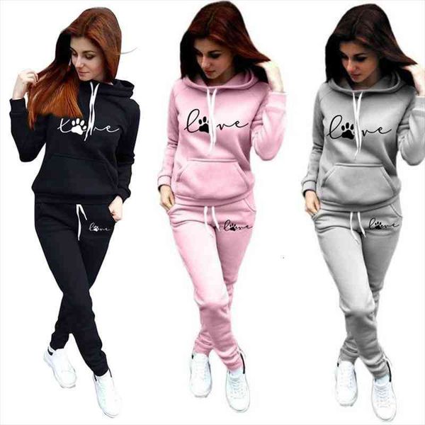 womens 2-piece set sweatshirt pants fleece turtleneck hooded love cat paw print oversize female suit, White
womens 2-piece set sweatshirt pants fleece turtleneck hooded love cat paw print oversize female suit, White