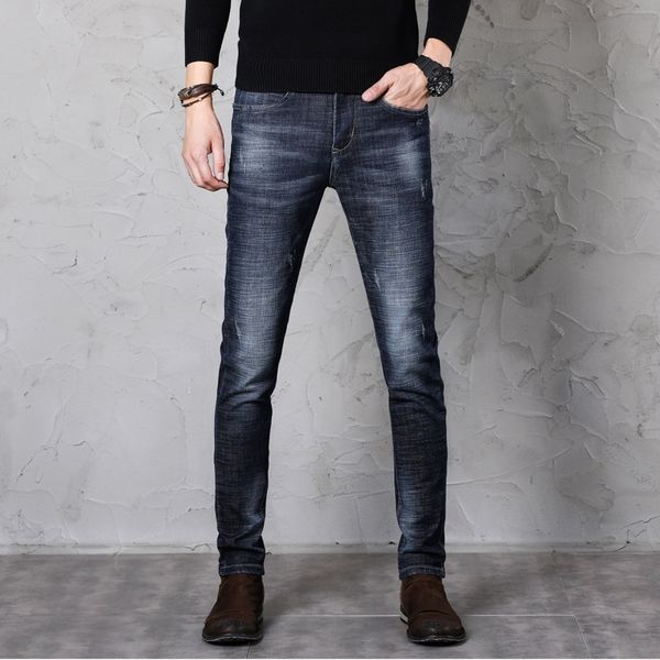 dqeqk jeansjeans autumn new thin jeans men's slim korean style trendy small feet men's versatile casual pants casual pants jeanstr, Blue
dqeqk jeansjeans autumn new thin jeans men's slim korean style trendy small feet men's versatile casual pants casual pants jeanstr, Blue