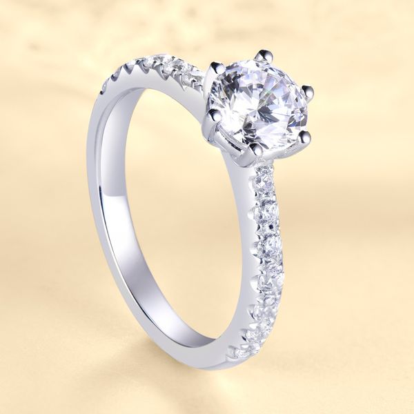 ring s925 sterling silver ring female classic six-claw inlaid zircon simulation jewelry Engagement wedding anniversary ring
ring s925 sterling silver ring female classic six-claw inlaid zircon simulation jewelry Engagement wedding anniversary ring