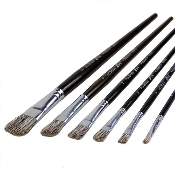 6pcs/setflower pig bristle tongue peak oil painting brush suit art supplies painting pen painting brush in paint, Black;red
6pcs/setflower pig bristle tongue peak oil painting brush suit art supplies painting pen painting brush in paint, Black;red