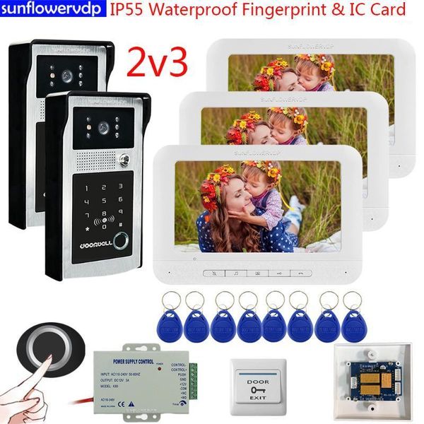 video door phones ip55 waterproof intercom fingerprint ic code 7 " with screen call monitors station1
video door phones ip55 waterproof intercom fingerprint ic code 7 " with screen call monitors station1