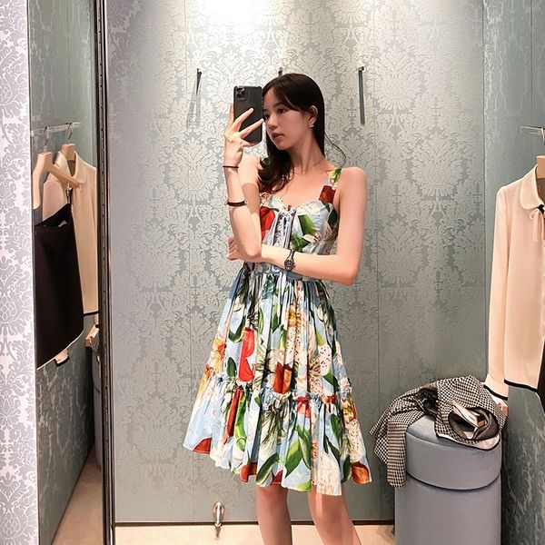 slingshoulder for women dresssling dress 2020 new summer waist slimming mid-length elegant floral dress fashionable rjvux, Black;gray
slingshoulder for women dresssling dress 2020 new summer waist slimming mid-length elegant floral dress fashionable rjvux, Black;gray