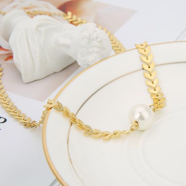 chokers fashion arrow chevron chain pearl choker necklaces for women gold color bohemian charms necklace chocker jewelry, Golden;silver
chokers fashion arrow chevron chain pearl choker necklaces for women gold color bohemian charms necklace chocker jewelry, Golden;silver