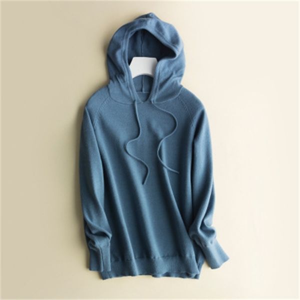 2021 new autumn and winter casual fashion cashmere sleeve women's knitted sweater with a hood whxw, White;black
2021 new autumn and winter casual fashion cashmere sleeve women's knitted sweater with a hood whxw, White;black