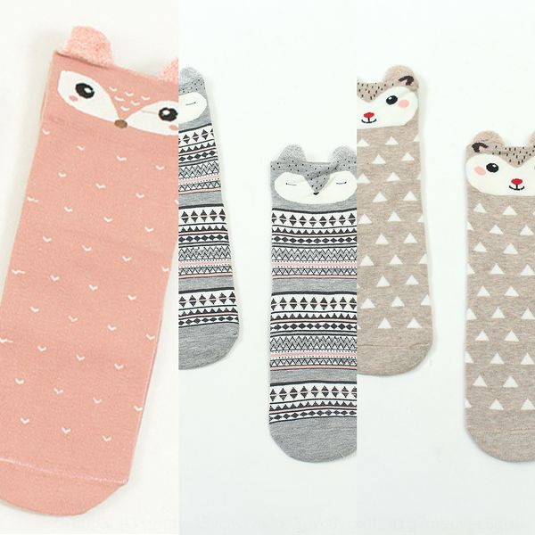 women's autumn and winter new three-dimensional ear cartoon animal cotton female medium medium socks middle tube socks 8lrni, Black
women's autumn and winter new three-dimensional ear cartoon animal cotton female medium medium socks middle tube socks 8lrni, Black
