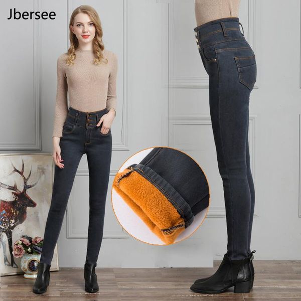 jbersee jeans plus size s-4xl female elastic slim pencil pants winter thicken warm high waist jeans woman casual pants, Blue
jbersee jeans plus size s-4xl female elastic slim pencil pants winter thicken warm high waist jeans woman casual pants, Blue