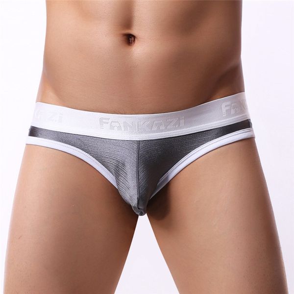 men men's brief underpants comfortable silky mens underwear shorts cueca male panties briefs, Black;white
men men's brief underpants comfortable silky mens underwear shorts cueca male panties briefs, Black;white