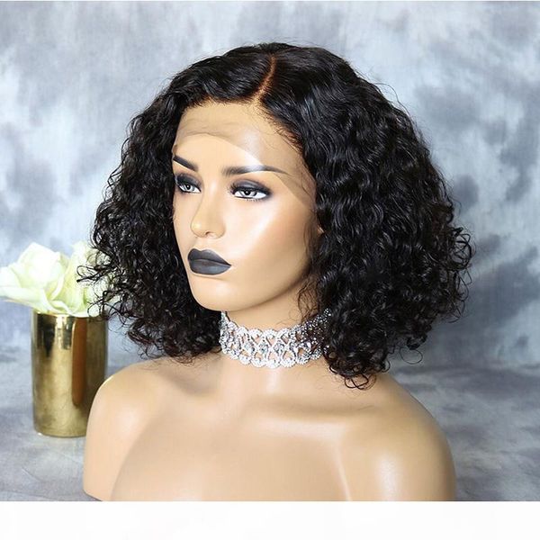 13x6 deep part lace front human hair wigs with baby hair kinky curly pre-plucked peruvian virgin african american bob wigs for black women, Black;brown
13x6 deep part lace front human hair wigs with baby hair kinky curly pre-plucked peruvian virgin african american bob wigs for black women, Black;brown