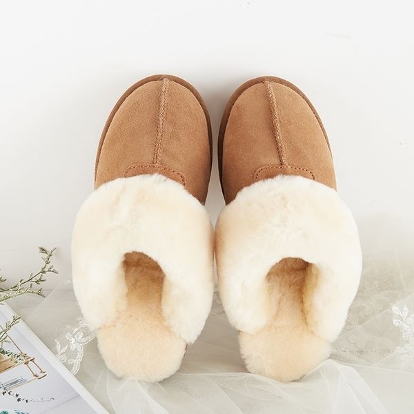 new 100% natural sheepskin fur slippers fashion female winter slippers women warm indoor slippers soft wool lady home shoes y201026, Black
new 100% natural sheepskin fur slippers fashion female winter slippers women warm indoor slippers soft wool lady home shoes y201026, Black