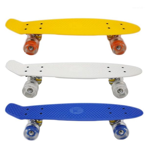 22 inch skate board flashing light mini cruiser skateboard plastic longboard four-wheel skateboard banana board for girl boy1
22 inch skate board flashing light mini cruiser skateboard plastic longboard four-wheel skateboard banana board for girl boy1