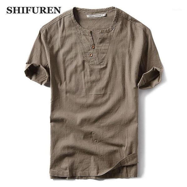 shifuren 2020 new summer men thin cotton linen shirts short sleeve loose fit breathable causal male dress shirts plus size -2xl1, White;black
shifuren 2020 new summer men thin cotton linen shirts short sleeve loose fit breathable causal male dress shirts plus size -2xl1, White;black