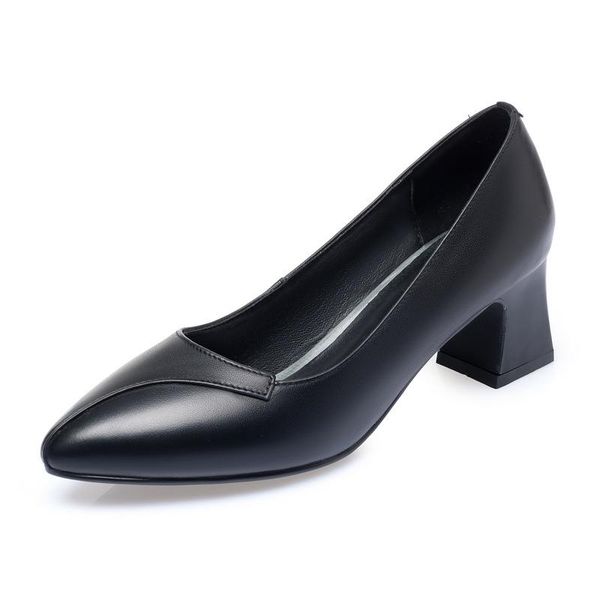 sale new spring women black shoes pointed shoes woman genuine leather comfort non-slip office work high heel
sale new spring women black shoes pointed shoes woman genuine leather comfort non-slip office work high heel