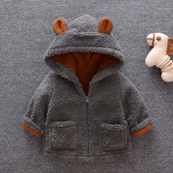 jackets winter children's jacket boy baby clothing casual teddy cashmere coat thickening1, Blue;gray
jackets winter children's jacket boy baby clothing casual teddy cashmere coat thickening1, Blue;gray