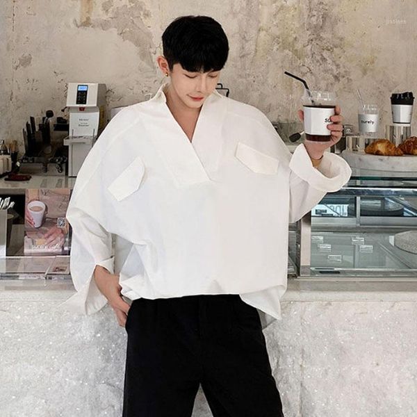 homens camisas de manga comprida soltas casual branco mulheres masculinos vintage da moda streetwear hip hop camisa pullover1, White;black
homens camisas de manga comprida soltas casual branco mulheres masculinos vintage da moda streetwear hip hop camisa pullover1, White;black