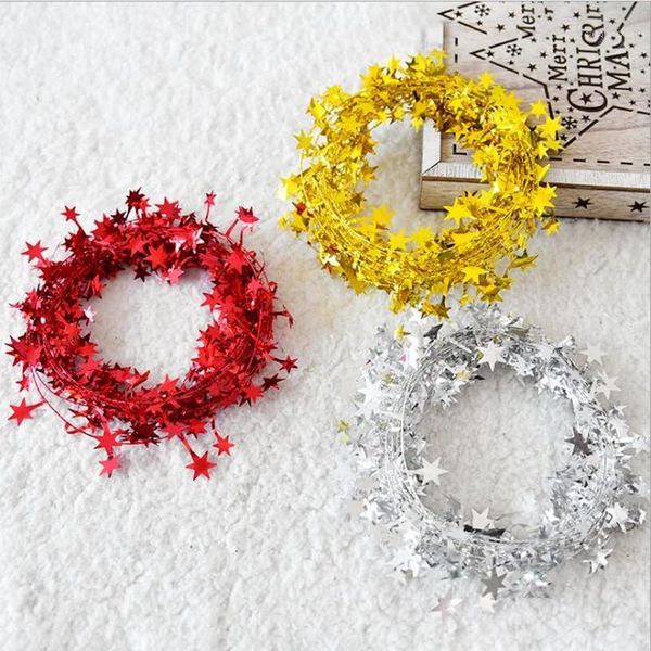 christmas decorations garland holiday five-point star string fairy ribbons years decoration hanging ornaments tree party home decor1
christmas decorations garland holiday five-point star string fairy ribbons years decoration hanging ornaments tree party home decor1