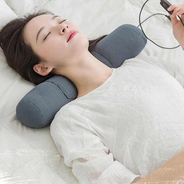 new 50x10cm cotton round cervical pillow electric heating neck massage pain relief support cushion health care tool 3 colors
new 50x10cm cotton round cervical pillow electric heating neck massage pain relief support cushion health care tool 3 colors