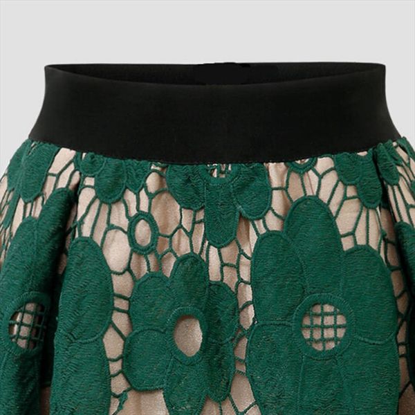 midi skater skirt crotch lace vintage skirts red womens 2020 knee length cotton flower pattern soft stretch skirts lr2, Black
midi skater skirt crotch lace vintage skirts red womens 2020 knee length cotton flower pattern soft stretch skirts lr2, Black