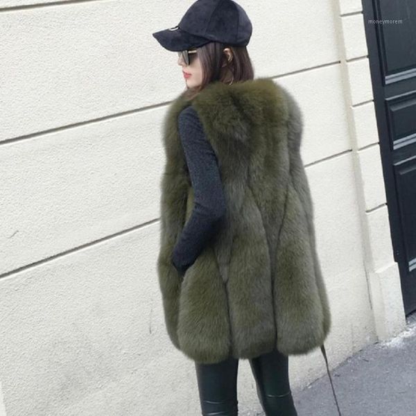 women's fur & faux est 2021 winter fashion women's vest coat thicker warm colete feminino plus size s-4xl wj11801, Black
women's fur & faux est 2021 winter fashion women's vest coat thicker warm colete feminino plus size s-4xl wj11801, Black