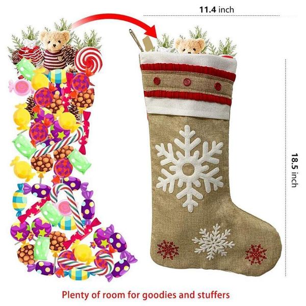 christmas stockings gift holder large santa reindeer snowman reindeer snowflake xmas stockings for home fireplace décor1
christmas stockings gift holder large santa reindeer snowman reindeer snowflake xmas stockings for home fireplace décor1