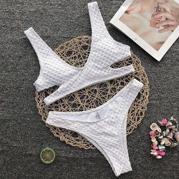 cutout white grid pattern appearance swimsuit female split bikini two-piece beach suit push-ups1, White;black
cutout white grid pattern appearance swimsuit female split bikini two-piece beach suit push-ups1, White;black