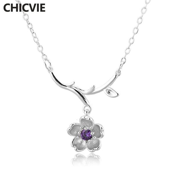 chains chicvie s925 purple flower crystal necklaces&pendants for women silver necklace pendant jewelry statement diy sne190091
chains chicvie s925 purple flower crystal necklaces&pendants for women silver necklace pendant jewelry statement diy sne190091