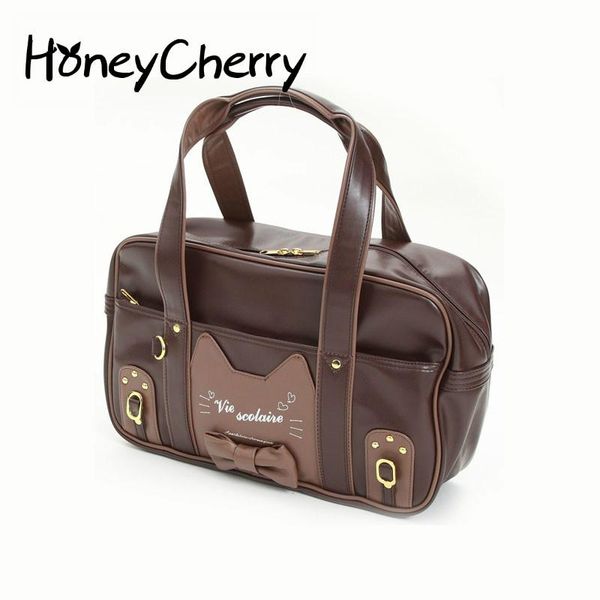 college wind cat student bag uniform package jk package lolita handbags women bag handbag
college wind cat student bag uniform package jk package lolita handbags women bag handbag