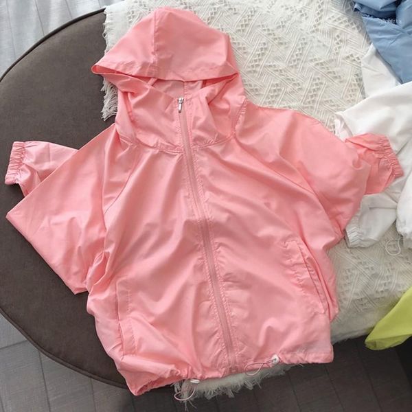 women's pockets cotton loose long sleeve sunscreen jackets casual hooded jackets running thin1, Black;brown
women's pockets cotton loose long sleeve sunscreen jackets casual hooded jackets running thin1, Black;brown