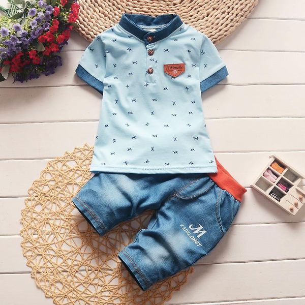 new baby boys summer fashion clothes girl children clothing sets t shirts jeans short cool denim shorts casual sportswear suits1, White
new baby boys summer fashion clothes girl children clothing sets t shirts jeans short cool denim shorts casual sportswear suits1, White
