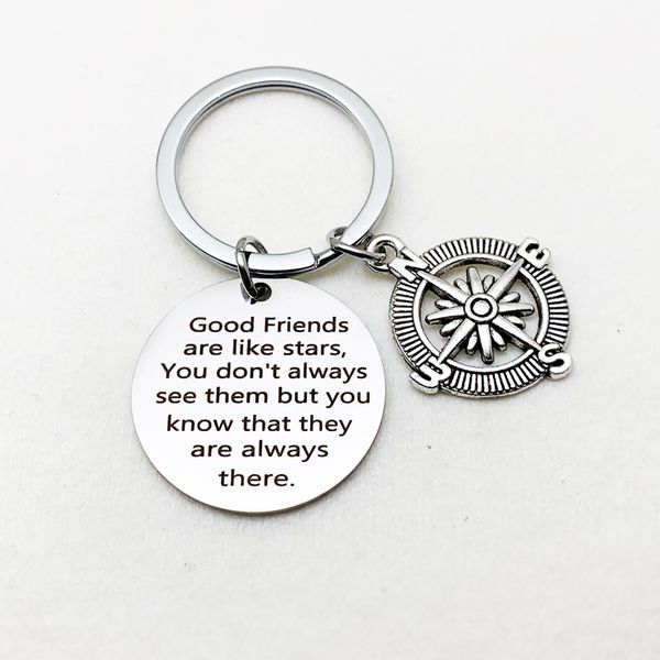 friend gift friendship keychains stainless steel key chains charms keyring good friends gifts, Slivery;golden
friend gift friendship keychains stainless steel key chains charms keyring good friends gifts, Slivery;golden