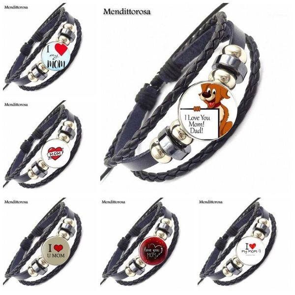 charm bracelets ej glaze for women gift 2021 arrival glass cabochon round black leather bracelet bangle jewelry love mom dog1, Golden;silver
charm bracelets ej glaze for women gift 2021 arrival glass cabochon round black leather bracelet bangle jewelry love mom dog1, Golden;silver
