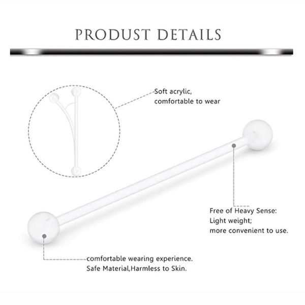 15pcs cartilage earring 16g 14g piercing retainers flexible acrylic helix hoop bioflex nose lip stud eyebrow septum horseshoe q jllpcd, Silver
15pcs cartilage earring 16g 14g piercing retainers flexible acrylic helix hoop bioflex nose lip stud eyebrow septum horseshoe q jllpcd, Silver
