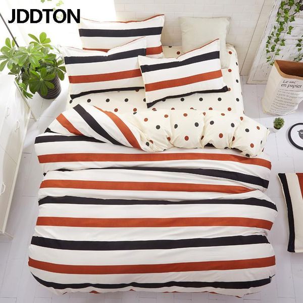 bedding sets jddton classical style stripes and polka dots bed linen duvet cover set ab side sheet pillowcase be1031
bedding sets jddton classical style stripes and polka dots bed linen duvet cover set ab side sheet pillowcase be1031