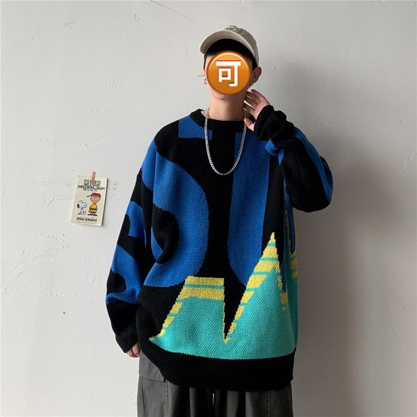 2021 new fashion o-neck sweater men's hip hop streetwear pull oversized -5xl long sleeves pullover for autumn spring winter zoz8, White;black
2021 new fashion o-neck sweater men's hip hop streetwear pull oversized -5xl long sleeves pullover for autumn spring winter zoz8, White;black
