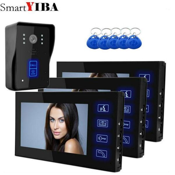 smartyiba 3*7`` tft color video door phone intercom doorbell system kit ir camera doorphone monitor speakerphone intercom1
smartyiba 3*7`` tft color video door phone intercom doorbell system kit ir camera doorphone monitor speakerphone intercom1