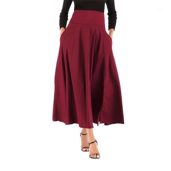 vintage women lady stretch high waist skater flared pleated swing long skirt loose casual party club skirt1, Black
vintage women lady stretch high waist skater flared pleated swing long skirt loose casual party club skirt1, Black