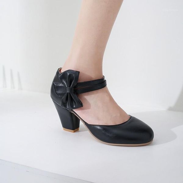 dress shoes pxelena 5 colors cute bowknot mary janes girls lolita chunky block high heel party evening pumps plus size 34-431, Black
dress shoes pxelena 5 colors cute bowknot mary janes girls lolita chunky block high heel party evening pumps plus size 34-431, Black