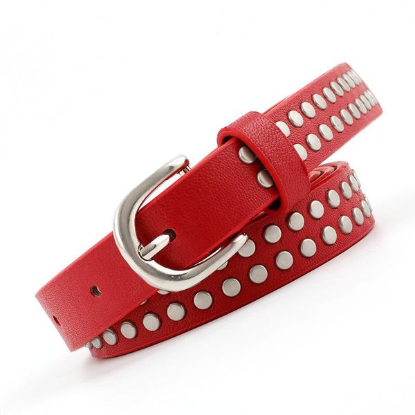 rivets pu leather belt for women clothing new female color thin jeans dresses accessories luxury woman belts, Black;brown
rivets pu leather belt for women clothing new female color thin jeans dresses accessories luxury woman belts, Black;brown