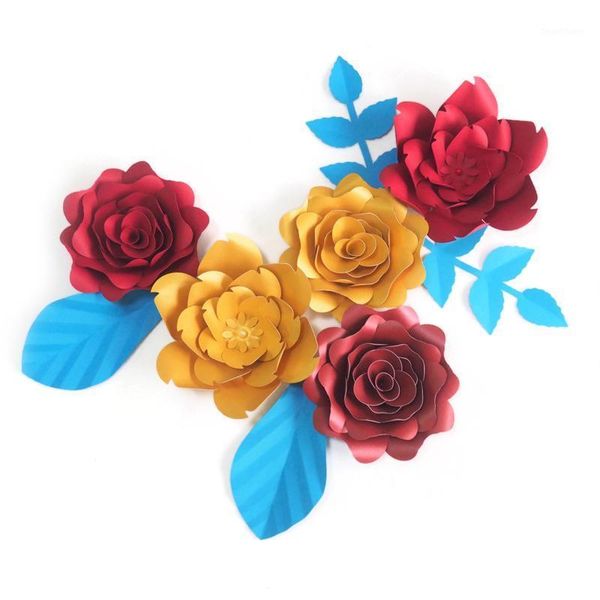 diy giant paper flowers artificial flowers fleurs artificielles backdrop rose 5cs+ 4 leave wedding party decor nursery mix color1
diy giant paper flowers artificial flowers fleurs artificielles backdrop rose 5cs+ 4 leave wedding party decor nursery mix color1