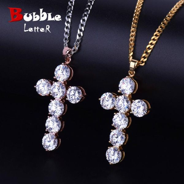 chains iced zircon cross pendant gold silver rose color copper material cz pendants necklace chain fashion hip hop jewelry
chains iced zircon cross pendant gold silver rose color copper material cz pendants necklace chain fashion hip hop jewelry
